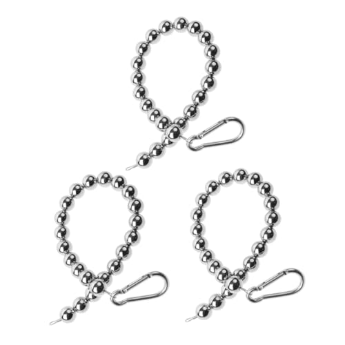 BCOATH 3 Stück Edelstahl Fahnenmast Beaded Retainer Ringe mit Clips Stabile Befestigung Passend für Verschiedene Flaggen und Mastgrößen Wetterfest Silberfarben Outdoor Flaggenzubehör BCOATH 3 Stück Edelstahl Fahnenmast Beaded Retainer Ringe mit Clips Stabile Befestigung Passend für Verschiedene Flaggen und Mastgrößen Wetterfest Silberfarben Outdoor Flaggenzubehör von BCOATH
