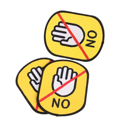 BCOATH 3 Stück Teiliges Hundeleinen warnschild Anfassen Patch Abnehmbar und Personalisierbar Leuchtende Warnetiketten für Haustierleinen zur Sicheren Kennzeichnung und Schutz vor Verlust BCOATH 3 Stück Teiliges Hundeleinen warnschild Anfassen Patch Abnehmbar und Personalisierbar Leuchtende Warnetiketten für Haustierleinen zur Sicheren Kennzeichnung und Schutz vor Verlust von BCOATH