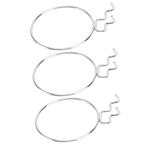 BCOATH 3 Stück Teiliges Rundes Edelstahl Haken für Tassenhalter Kreatives Aufbewahrungs und Ausstellungsregal Rostfrei Installieren Hoher Tragfähigkeit Silberfarben für Küche und Geschäft BCOATH 3 Stück Teiliges Rundes Edelstahl Haken für Tassenhalter Kreatives Aufbewahrungs und Ausstellungsregal Rostfrei Installieren Hoher Tragfähigkeit Silberfarben für Küche und Geschäft von BCOATH