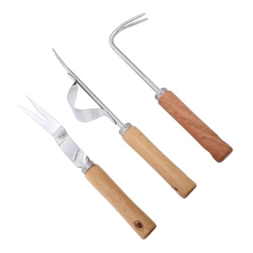 BCOATH 3 Stück Unkrautstecher Teilig Gartengeräte für Gartenliebhaber Wurzeljäter Stiel Handliches Jäten Entfernen Werkzeug für Gartenarbeit Senioren BCOATH 3 Stück Unkrautstecher Teilig Gartengeräte für Gartenliebhaber Wurzeljäter Stiel Handliches Jäten Entfernen Werkzeug für Gartenarbeit Senioren von BCOATH
