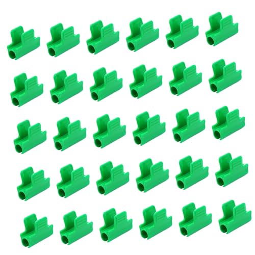 BCOATH 30 Stück Teiliges Gewächshaus clips aus Grünem Pp kunststoff Robuste Folienklemmen für Gewächshausfolie Netze und Abdeckungen Flexibel und Witterungsbeständig Geeignet für BCOATH 30 Stück Teiliges Gewächshaus clips aus Grünem Pp kunststoff Robuste Folienklemmen für Gewächshausfolie Netze und Abdeckungen Flexibel und Witterungsbeständig Geeignet für von BCOATH