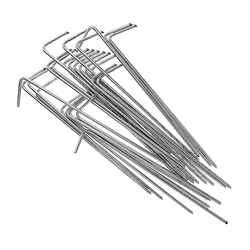 BCOATH 30 Stück Zelt Heringe für Camping Robuste Tragbare Erdnägel mit Design für Weiche und Harte Böden zum Fixieren von Zelten Schaukeln und Zäunen BCOATH 30 Stück Zelt Heringe für Camping Robuste Tragbare Erdnägel mit Design für Weiche und Harte Böden zum Fixieren von Zelten Schaukeln und Zäunen von BCOATH