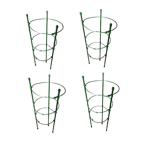 BCOATH 4 Stück Teiliges Gemüse kletterpflanzen stützgitter aus Rostfreiem Metall mit Ringen Stabiles Pflanzengitter für Tomaten Blumen und Rankpflanzen Garten rankhilfe mit Spitzen BCOATH 4 Stück Teiliges Gemüse kletterpflanzen stützgitter aus Rostfreiem Metall mit Ringen Stabiles Pflanzengitter für Tomaten Blumen und Rankpflanzen Garten rankhilfe mit Spitzen von BCOATH