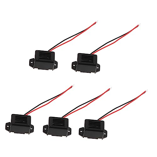 BCOATH 5 Stück Teiliges Mechanischer Alarm Summer Ersatzteil für Elektronische Geräte mit Niedrigem Energieverbrauch und Hoher Schallleistung Geeignet für Auto Telefon Timer und von BCOATH