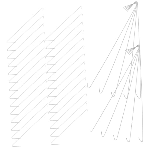 BCOATH 50 Stück Astspreizer aus verzinktem Metall Astzieher und Astbieger für Apfel Pfirsich Birne Vielseitiges Baumzweig Training und stabile Astwinkelöffnung BCOATH 50 Stück Astspreizer aus verzinktem Metall Astzieher und Astbieger für Apfel Pfirsich Birne Vielseitiges Baumzweig Training und stabile Astwinkelöffnung von BCOATH