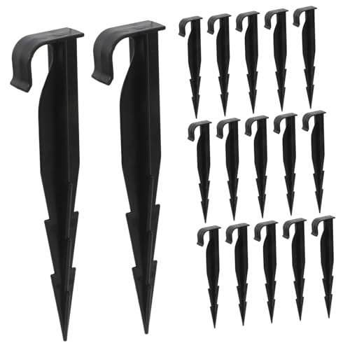 BCOATH 50 Stück Bewässerungsrohr Halterung PE Erdanker Gartenbewässerungssystem Ersatz Befestigungsanker für Tropfrohr Robust Installieren Vielseitig Einsetzbar für Automatische von BCOATH