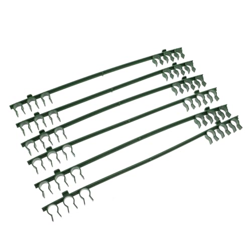 BCOATH 50 Stück Teiliges Grüne Erweiterbare Kunststoff Gartengitter Verbindungsstücke für Pflanzenstützen Verstellbar für Verschiedene Wetterbeständig für Tomatenpflanzen und BCOATH 50 Stück Teiliges Grüne Erweiterbare Kunststoff Gartengitter Verbindungsstücke für Pflanzenstützen Verstellbar für Verschiedene Wetterbeständig für Tomatenpflanzen und von BCOATH