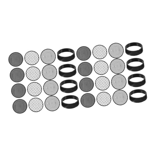 BCOATH 8 Sätze Teiliges Gartensieb mit Austauschbaren Siebnetzen Langlebiges Handliches Bodensieb für Balkon und Garten Tragbarer Kompakter Gartensieb für Erde und Steine von BCOATH