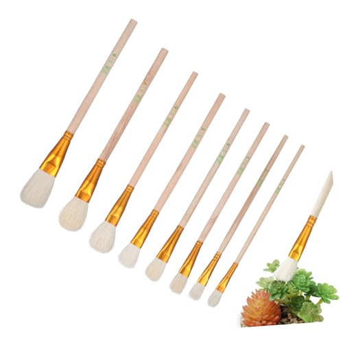 BCOATH 8 Stück Teiliges Bestäubungsset für Pflanzen Manuelles Pollination Tool Langlebig mit Feiner Verarbeitung Geeignet für Obstbäume Sukkulenten und Blumen Tragbar für Außenbereich von BCOATH