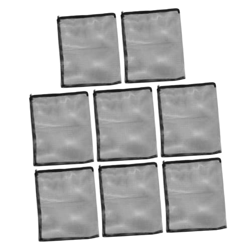 BCOATH 8 Stück Teiliges Wiederverwendbare Feine Netz-filterbeutel mit Reißverschluss für Aquarium-filtermedien Geeignet für Aktivkohle Keramikringe und Filterbälle Langlebig und Einfach BCOATH 8 Stück Teiliges Wiederverwendbare Feine Netz-filterbeutel mit Reißverschluss für Aquarium-filtermedien Geeignet für Aktivkohle Keramikringe und Filterbälle Langlebig und Einfach von BCOATH