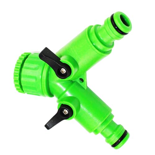 BCOATH Abs Gartenschlauch Verteiler mit Absperrventil Y förmiger Schlauchverbinder mit Dichtem Innenring Auslaufsicher Langlebig Installieren Geeignet für Garten und Waschmaschine BCOATH Abs Gartenschlauch Verteiler mit Absperrventil Y förmiger Schlauchverbinder mit Dichtem Innenring Auslaufsicher Langlebig Installieren Geeignet für Garten und Waschmaschine von BCOATH