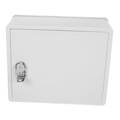 BCOATH Abschließbare Milchbox Wand Desktop aufbewahrung Milchbehälter mit Schloss Vielseitig Montierbar Langlebig Leicht zu Reinigen Modernes Design für Zuhause und Außenbereich von BCOATH