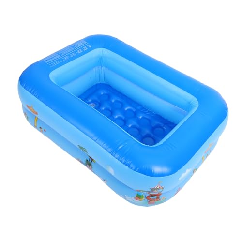 BCOATH Aufblasbarer Pool Doppelwandig aus Premium PVC Faltbar und Platzsparend Sicher für Indoor und Outdoor und Baden von BCOATH