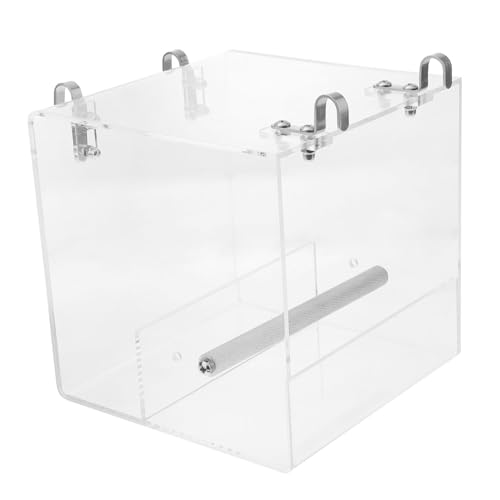 BCOATH Automatischer Futter und Wassernapf für Vögel Großes Transparentes Futtergefäß Einfache Reinigung Geeignet für Papageien und Kleine Vögel Praktisches Zubehör für Vogelkäfig BCOATH Automatischer Futter und Wassernapf für Vögel Großes Transparentes Futtergefäß Einfache Reinigung Geeignet für Papageien und Kleine Vögel Praktisches Zubehör für Vogelkäfig von BCOATH