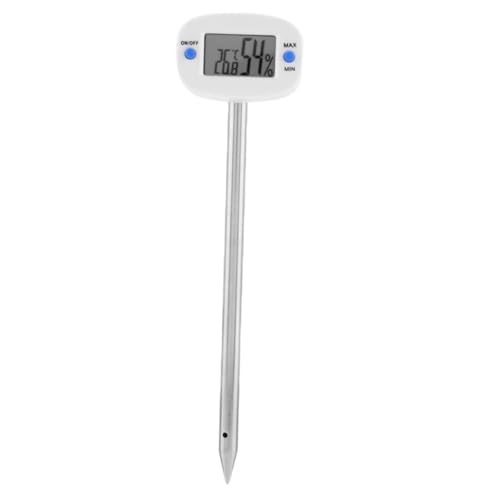 BCOATH Bodenthermometer mit Feuchtigkeitsmesser Mini Bodenanalysegerät für Garten Pflanzen und Gemüse Präzises Soil Testing Tool Einfach zu Bedienen und Tragbar von BCOATH