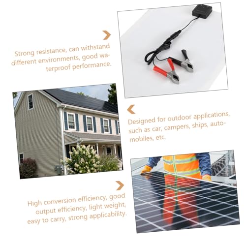 BCOATH Dc Solarpanel mit Dualen USB anschlüssen Wasserdichtes Monokristallines Solarzellen ladegerät für Wohnmobil Boot Yacht Vielseitiges Tragbares Solarpanel Kit BCOATH Dc Solarpanel mit Dualen USB anschlüssen Wasserdichtes Monokristallines Solarzellen ladegerät für Wohnmobil Boot Yacht Vielseitiges Tragbares Solarpanel Kit von BCOATH