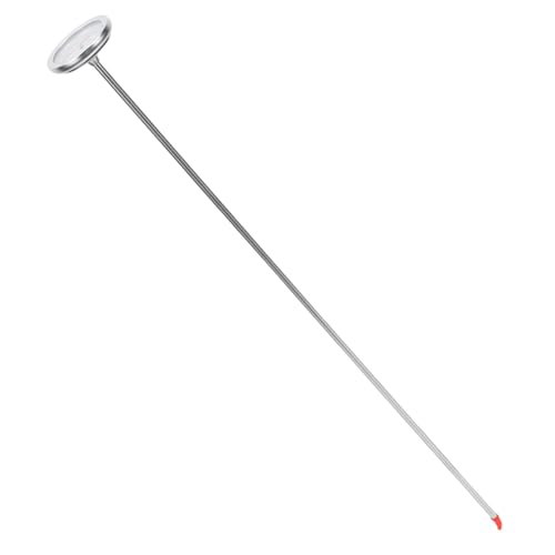 BCOATH Edelstahl Bodenthermometer mit Langer Sonde Präziser Kompost Temperaturmesser für Garten Gewächshaus Außenterrasse Robustes Gartenthermometer zur Bodenmessung C von BCOATH