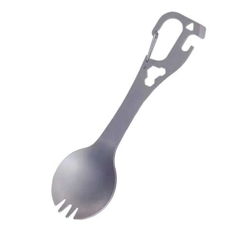 BCOATH Edelstahl Camping Spork Multifunktional mit Flaschenöffner Leichter Outdoor Besteck Löffel Gabel Tragbar für Camping Wandern Picknick Praktisches Reisebesteck für Unterwegs BCOATH Edelstahl Camping Spork Multifunktional mit Flaschenöffner Leichter Outdoor Besteck Löffel Gabel Tragbar für Camping Wandern Picknick Praktisches Reisebesteck für Unterwegs von BCOATH