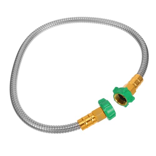 BCOATH Edelstahl Gartenschlauch Verbindungsrohr Robust Rostfrei für Waschmaschine Außenbereich Langlebig und Vielseitig Einsetzbar Gartenschlauch Zubehör BCOATH Edelstahl Gartenschlauch Verbindungsrohr Robust Rostfrei für Waschmaschine Außenbereich Langlebig und Vielseitig Einsetzbar Gartenschlauch Zubehör von BCOATH