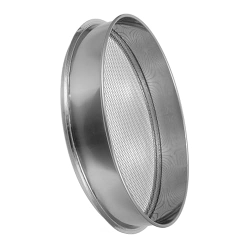 BCOATH Edelstahl Gartensieb Maschen Feinmaschiges Bodensieb Leichtes Pflanzsieb Zur Trennung Von Erde Kompost Steinen Für Gartenarbeit Und Landschaftspflege von BCOATH