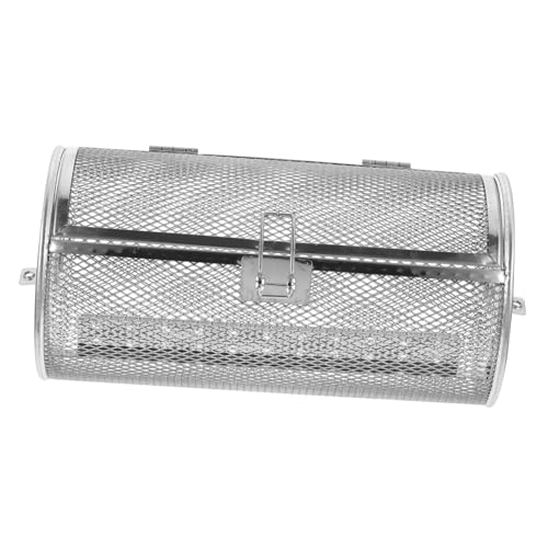 BCOATH Edelstahl Grillkorb mit Drehfunktion Rostfrei Backofen Grillzubehör für Gemüse Süßkartoffeln Nüsse und Pommes Praktischer Universeller Drehgrillkorb BCOATH Edelstahl Grillkorb mit Drehfunktion Rostfrei Backofen Grillzubehör für Gemüse Süßkartoffeln Nüsse und Pommes Praktischer Universeller Drehgrillkorb von BCOATH