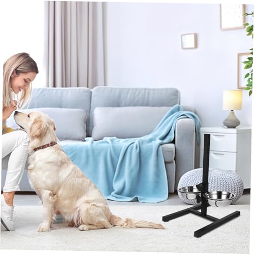 BCOATH Edelstahl Pet Feeder Futterstation mit Näpfen Erhöhter Futternapf für Hunde Katzen Langlebig Korrosionsbeständig Leicht zu Reinigen Frisches Design für Futter und Wasser BCOATH Edelstahl Pet Feeder Futterstation mit Näpfen Erhöhter Futternapf für Hunde Katzen Langlebig Korrosionsbeständig Leicht zu Reinigen Frisches Design für Futter und Wasser von BCOATH