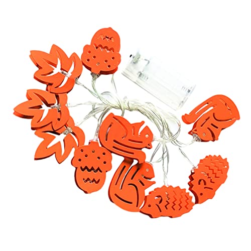 BCOATH Erntefest Dekorative Lichterkette Weihnachten Thanksgiving Eichhörnchen Blatt Design BCOATH Erntefest Dekorative Lichterkette Weihnachten Thanksgiving Eichhörnchen Blatt Design von BCOATH