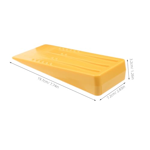 BCOATH Fällkeil Kunststoff mit Spikes Baumkeil für Sicheres Fällen und Spalten von Bäumen Langlebiges Forstwerkzeug Rutschfest Vielseitig Einsetzbar für Holzfäller und Kettensägen BCOATH Fällkeil Kunststoff mit Spikes Baumkeil für Sicheres Fällen und Spalten von Bäumen Langlebiges Forstwerkzeug Rutschfest Vielseitig Einsetzbar für Holzfäller und Kettensägen von BCOATH