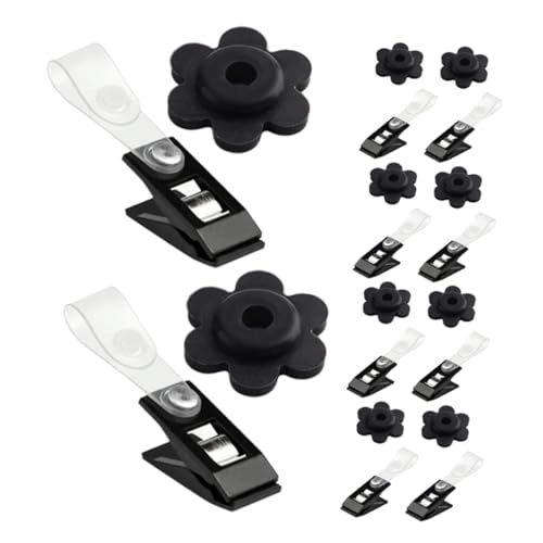 BCOATH Fahnenmast-Clips Für Gartenflaggen Winddichter Fahnen-Stopper Passend Für Masten Und Stangen Robustes Außenmaterial Einfache Installation Kompatibel Mitgartenflaggenhaltern BCOATH Fahnenmast-Clips Für Gartenflaggen Winddichter Fahnen-Stopper Passend Für Masten Und Stangen Robustes Außenmaterial Einfache Installation Kompatibel Mitgartenflaggenhaltern von BCOATH