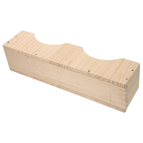BCOATH Holz Futterspender für Kaninchen Große Kapazität für Hamster Meerschweinchen und Andere Kleintiere mit Fixer Halterung für Sauberes Füttern BCOATH Holz Futterspender für Kaninchen Große Kapazität für Hamster Meerschweinchen und Andere Kleintiere mit Fixer Halterung für Sauberes Füttern von BCOATH