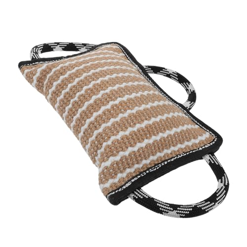 BCOATH Hundebisskissen aus Robustem Leinenstoff mit Starken Griffen Reißfestes Trainingsspielzeug für Hunde Fördert und Bindung bei Zerrspielen für Professionelle Ausbildung und BCOATH Hundebisskissen aus Robustem Leinenstoff mit Starken Griffen Reißfestes Trainingsspielzeug für Hunde Fördert und Bindung bei Zerrspielen für Professionelle Ausbildung und von BCOATH