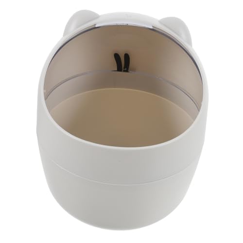 BCOATH Kleiner Desktop Mülleimer mit Klappdeckel Tragbarer Mini Abfallkorb für Büro Badezimmer und Kinderzimmer Kawaii Papierkorb für Schreibtisch Vielseitig Einsetzbar und Leicht BCOATH Kleiner Desktop Mülleimer mit Klappdeckel Tragbarer Mini Abfallkorb für Büro Badezimmer und Kinderzimmer Kawaii Papierkorb für Schreibtisch Vielseitig Einsetzbar und Leicht von BCOATH
