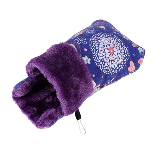 BCOATH Kleintier Schlafsack Hamster Winterbett Baumwolle Bequem Warm Haustier Schlafbeutel Für Hamster Frettchen Käfigzubehör Sicher Komfortabel von BCOATH