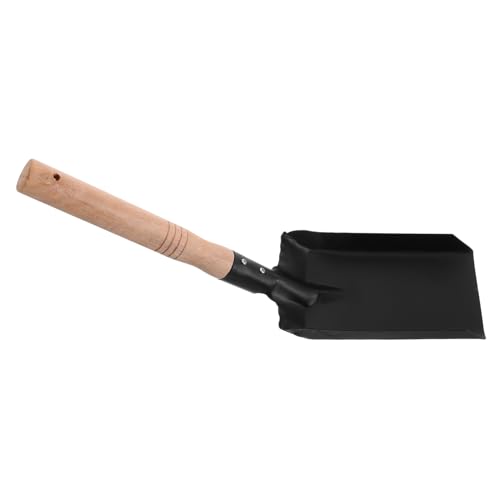 BCOATH Kompakte Gartenschaufel mit Ergonomischem Holzgriff Robustem Eisenspatel für Präzises Graben und Pflanzen Vielseitig Einsetzbar für Gartenarbeit Camping und Haushalt Handliche von BCOATH
