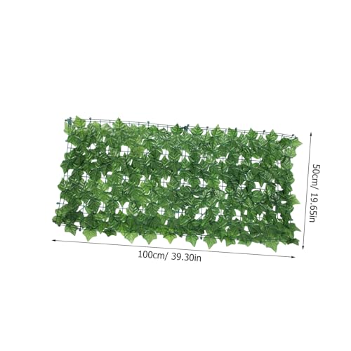 BCOATH Künstlicher Sichtschutzzaun mit Lebensechten Grünen Blättern Wetterfeste UV Beständige Garten und Balkon Dekoration Pflegeleichte Langlebige Grüne Hecke für Außenbereiche BCOATH Künstlicher Sichtschutzzaun mit Lebensechten Grünen Blättern Wetterfeste UV Beständige Garten und Balkon Dekoration Pflegeleichte Langlebige Grüne Hecke für Außenbereiche von BCOATH