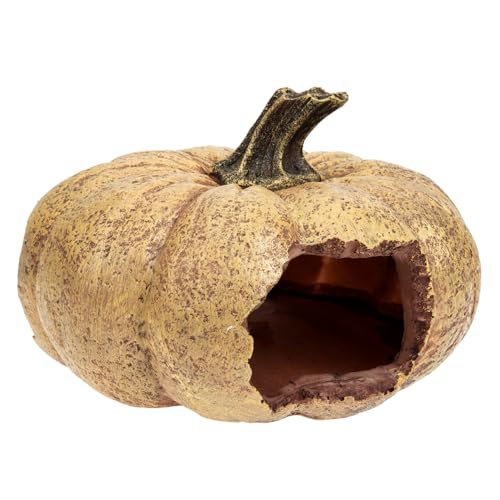 BCOATH Kürbis-Versteck-Haus Vogelspinnen-Gehege-Dekor Gecko Container klein Kürbishaus-Aquariumdekoration Kürbis-Dekor Zubehör für Reptilien Reptilienwüstedekor Reptiliendekor Harz Orange BCOATH Kürbis-Versteck-Haus Vogelspinnen-Gehege-Dekor Gecko Container klein Kürbishaus-Aquariumdekoration Kürbis-Dekor Zubehör für Reptilien Reptilienwüstedekor Reptiliendekor Harz Orange von BCOATH