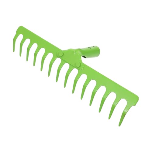 BCOATH Multifunktionaler Gartenrechen aus Robustes Handwerkzeug zum Graben Lockern und Jäten von Erde für Gartenpflege und Blumenpflanzung Grün Vielseitig Einsetzbar von BCOATH
