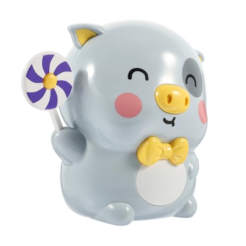BCOATH Niedliche Piggy Bank Sparschwein aus Bruchsicherem Abs mit Lutscher schlüssel Kindgerechte Spardose für Jungen und Mädchen Tischdekoration und Münzbehälter zur Geldsparförderung von BCOATH