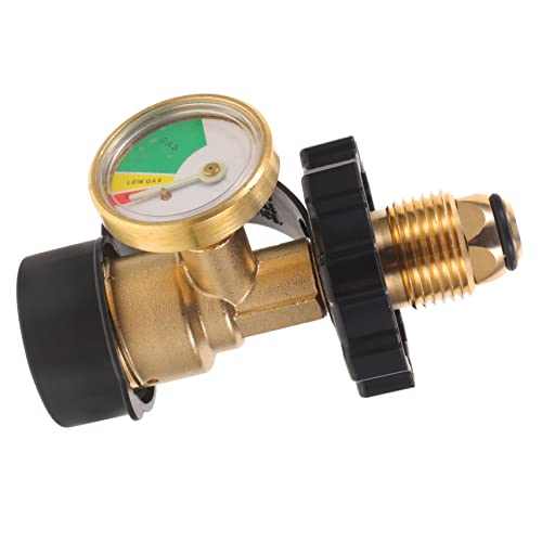 BCOATH Propanadapter mit Druckmessgerät Robuster für Camping Grillen und Outdoor Aktivitäten Hochwertiges zu Installieren und Sicher Anwendung BCOATH Propanadapter mit Druckmessgerät Robuster für Camping Grillen und Outdoor Aktivitäten Hochwertiges zu Installieren und Sicher Anwendung von BCOATH