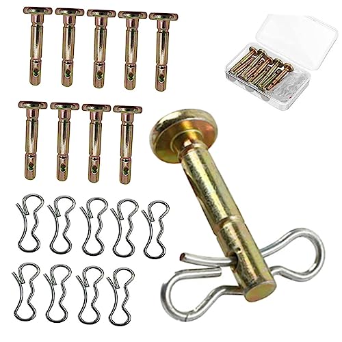 BCOATH Scherstifte und Splinte aus Edelstahl Langlebige Schneefräsen ersatzteile Kompatibel mit Craftsman Snowblower Einfache Installation für Zuverlässigen Maschinenschutz BCOATH Scherstifte und Splinte aus Edelstahl Langlebige Schneefräsen ersatzteile Kompatibel mit Craftsman Snowblower Einfache Installation für Zuverlässigen Maschinenschutz von BCOATH