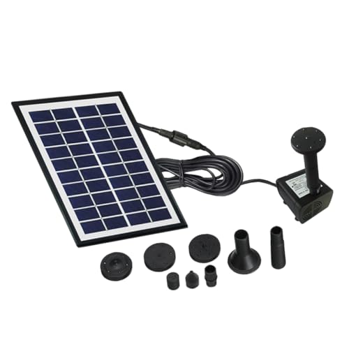 BCOATH Solarbetriebene Schwimmende Springbrunnenpumpe Umweltfreundlicher Teichbrunnen für Garten Fischteich Vogelbad und Sauerstoffzufuhr Wetterfest Einfache Installation von BCOATH