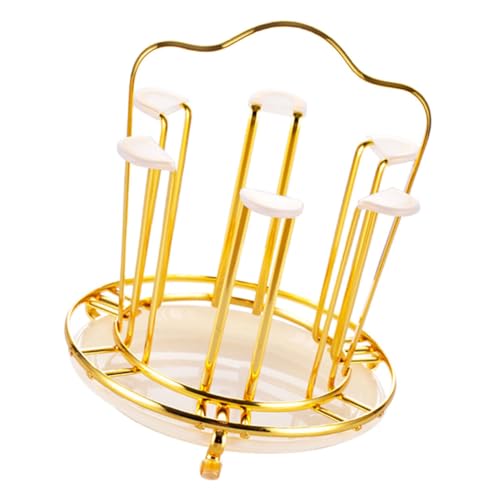 BCOATH Tassenhalter Rundes Abtropfgestell Stabiler Kaffeebecherständer Küchenorganizer Praktisches Haushaltszubehör für Trockene Gläser und Tassen BCOATH Tassenhalter Rundes Abtropfgestell Stabiler Kaffeebecherständer Küchenorganizer Praktisches Haushaltszubehör für Trockene Gläser und Tassen von BCOATH