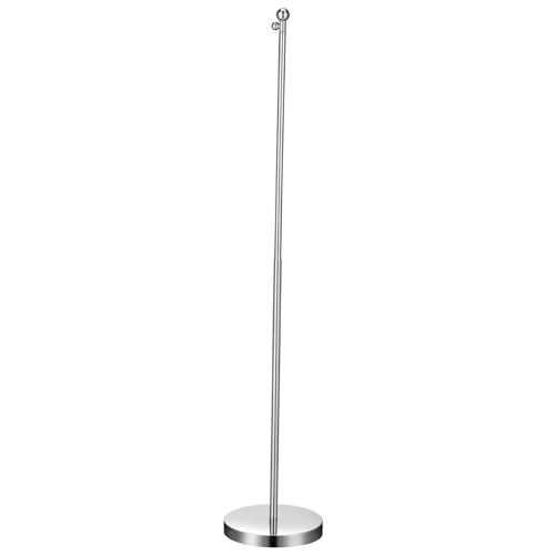BCOATH Bürozubehör Teleskop-fahnenmast Verschleißfeste Basis Für Desktop-flaggen Und Nationalflaggen-Display von BCOATH