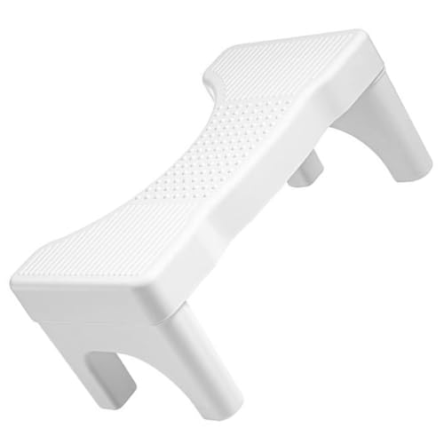 BCOATH Toilettenhocker aus Langlebigem PP Material rutschfest mit Ergonomischem Design für Erwachsene und Schwangere Kompakter Badhocker für Bequemes Sitzen und Erleichtertes BCOATH Toilettenhocker aus Langlebigem PP Material rutschfest mit Ergonomischem Design für Erwachsene und Schwangere Kompakter Badhocker für Bequemes Sitzen und Erleichtertes von BCOATH