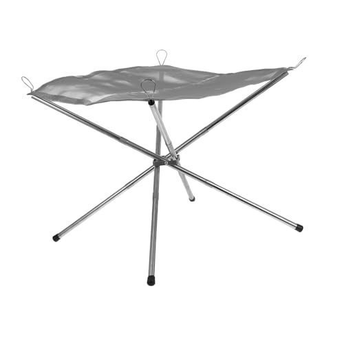 BCOATH Tragbarer Edelstahl Campingkocher Klappbarer Feuerstand Outdoor Grill für Wandern Picknick und BBQ Abnehmbar Robust Effizient Mittlere BCOATH Tragbarer Edelstahl Campingkocher Klappbarer Feuerstand Outdoor Grill für Wandern Picknick und BBQ Abnehmbar Robust Effizient Mittlere von BCOATH