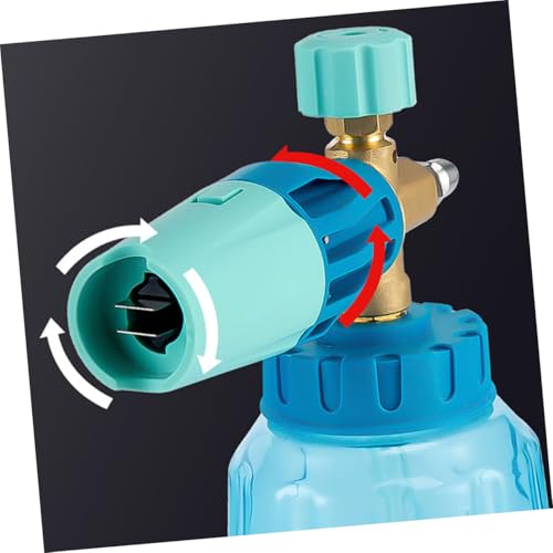 BCOATH Verstellbarer Hochdruck Schaumsprüher mit Anschluss Vielseitig Einsetzbar für Autowäsche und Pflanzenbewässerung aus Hochwertigem Material Installieren und Auslaufsicher BCOATH Verstellbarer Hochdruck Schaumsprüher mit Anschluss Vielseitig Einsetzbar für Autowäsche und Pflanzenbewässerung aus Hochwertigem Material Installieren und Auslaufsicher von BCOATH