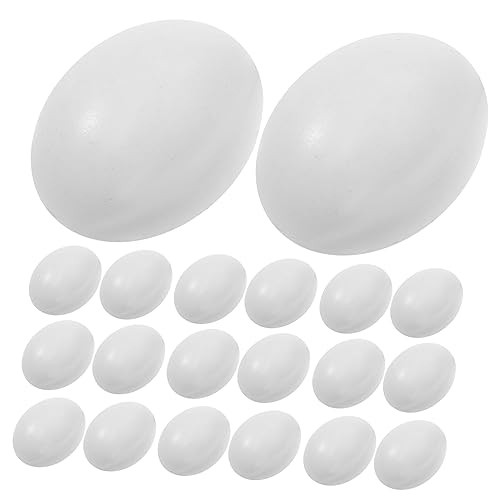 BCOATH 10Stücke Kunststoffeier für Vögel Simulation Vogeleier als Brutwerkzeug für Wellensittiche und Andere Vögel für Vogelzucht BCOATH 10Stücke Kunststoffeier für Vögel Simulation Vogeleier als Brutwerkzeug für Wellensittiche und Andere Vögel für Vogelzucht von BCOATH