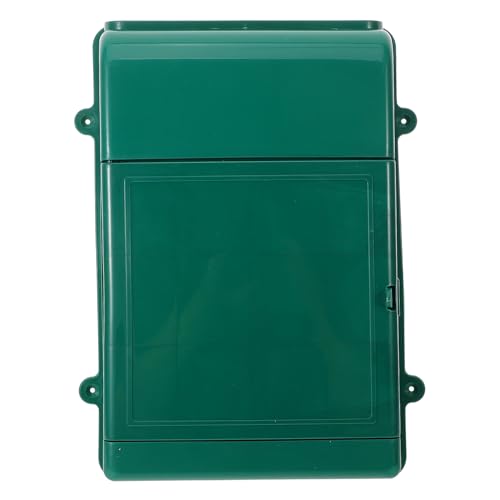 BCOATH Wandmontierter Briefkasten Kunststoff Regendicht Dekorative für Außenbereich Hängende Briefablage als Vorschlagsbox für Beschwerden Grün ohne Schloss BCOATH Wandmontierter Briefkasten Kunststoff Regendicht Dekorative für Außenbereich Hängende Briefablage als Vorschlagsbox für Beschwerden Grün ohne Schloss von BCOATH