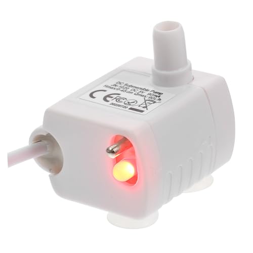 BCOATH Wasserpumpe für Haustier Trinkbrunnen Leise USB betrieben Verstellbare Anti trockenlauf Pumpe mit LED für Katzen Hundewasserspender Langlebig und Geräuscharm BCOATH Wasserpumpe für Haustier Trinkbrunnen Leise USB betrieben Verstellbare Anti trockenlauf Pumpe mit LED für Katzen Hundewasserspender Langlebig und Geräuscharm von BCOATH