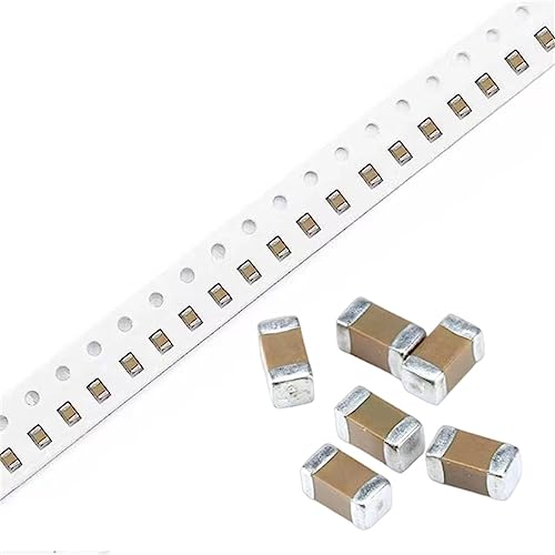 100 Stück 0805 SMD-Chip-Mehrschicht-Keramikkondensator 0,5 pF - 10 uF 10 pF 100 pF 1 nF 10 nF 15 nF 100 nF 0,1 uF 1 uF 2,2 uF 4,7 uF (Size : 0805, Color : 10uF) von BCOMFY